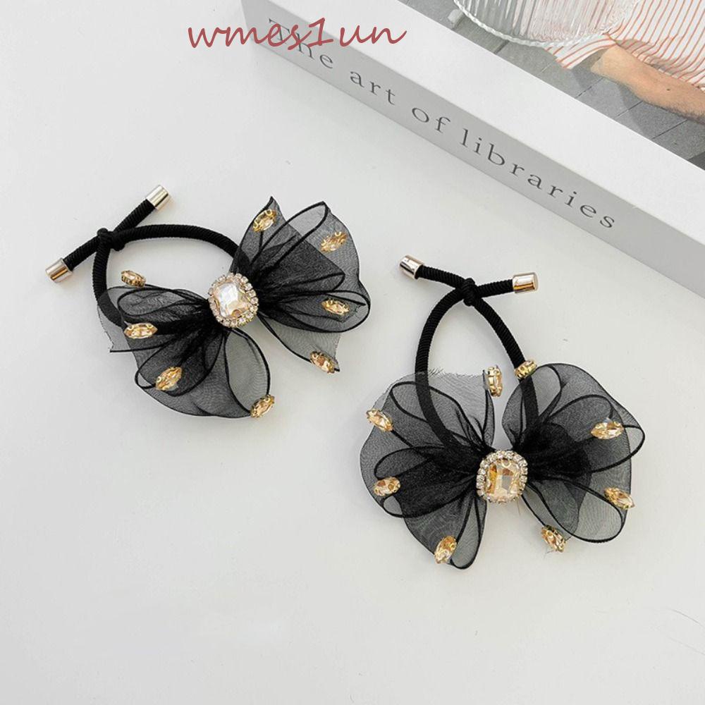 Dây Buộc Tóc Vải Gạc Tinh Tế WMES15H Cho Nữ|Băng Đô Phong Cách Hàn Quốc Xinh Xắn Cho Nữ
