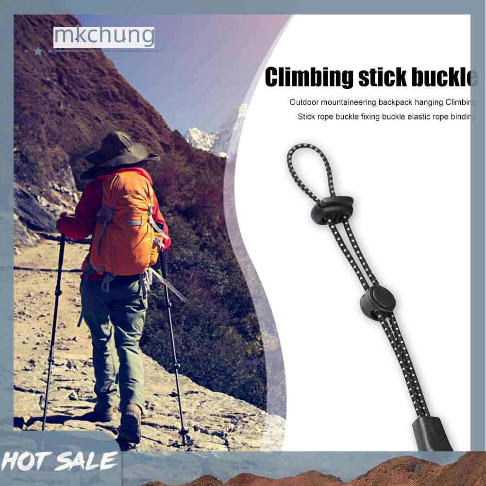 Dây Đai Đàn Hồi Cố Định Gậy Đi Bộ Đường Dài