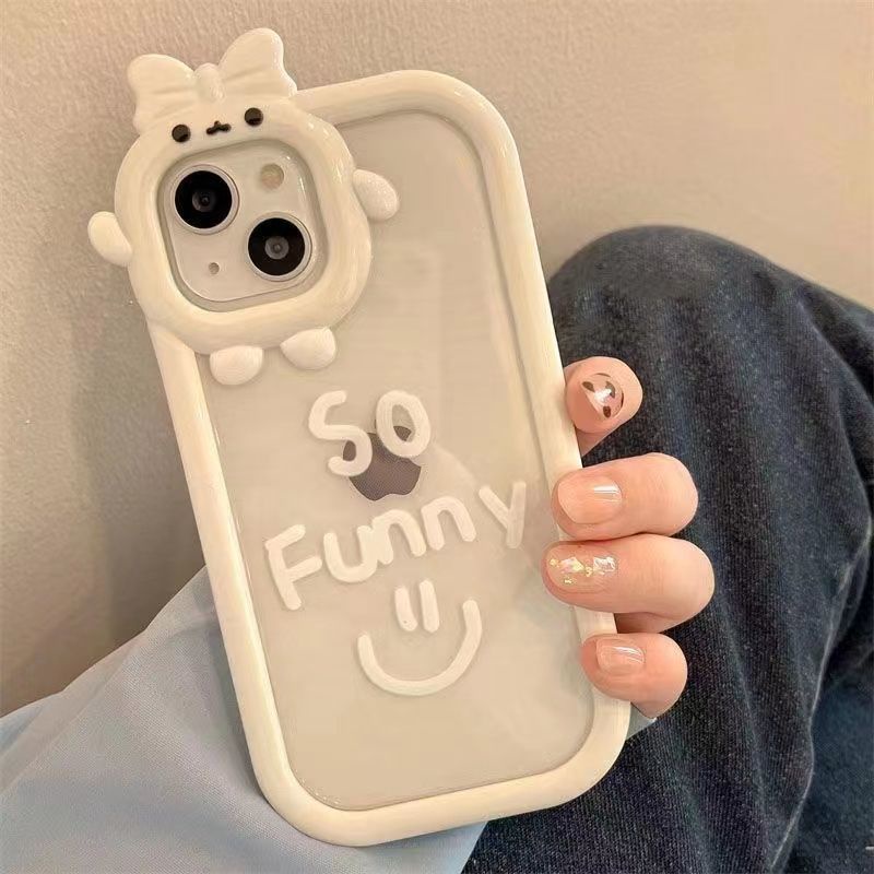 ✅Ốp Điện Thoại Trong Suốt In Chữ Tiếng Anh Màu Trắng Cho iPhone1411 / XR13 12PROXS