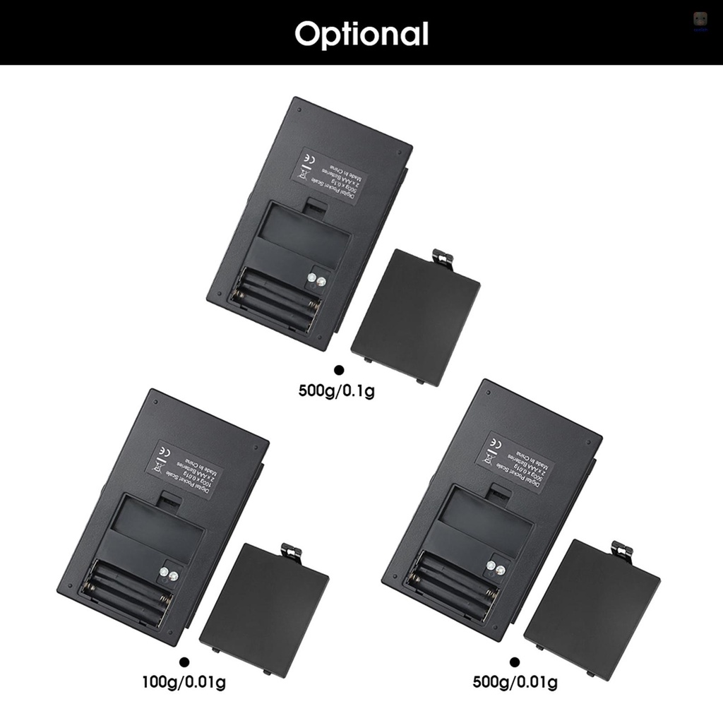 Cân Điện Tử Mini 500g x 0.01g Độ Chính Xác Cao