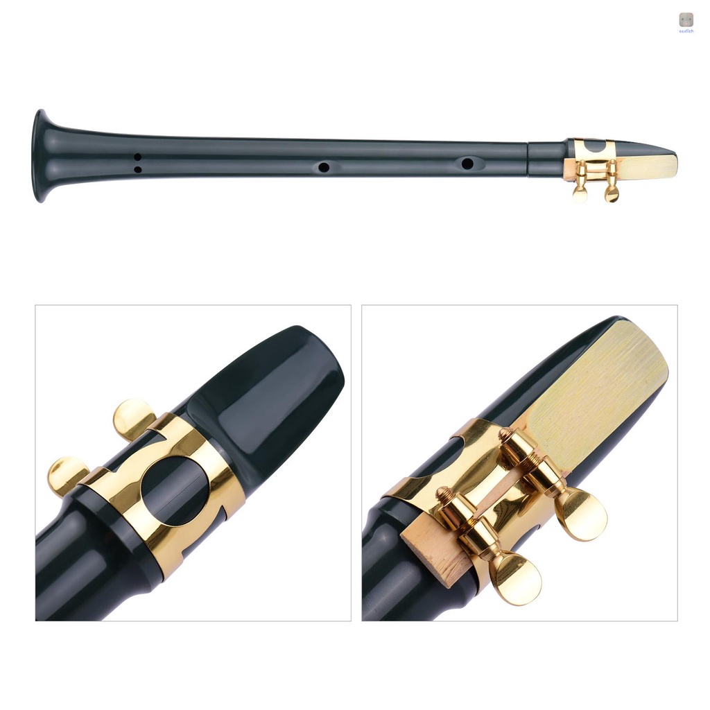 Bộ 4 / 8 Túi Đựng Kèn Saxophone Mini 11 Lỗ C Bằng ABS Kèm Miệng Thổi Làm Sạch Tiện Dụng
