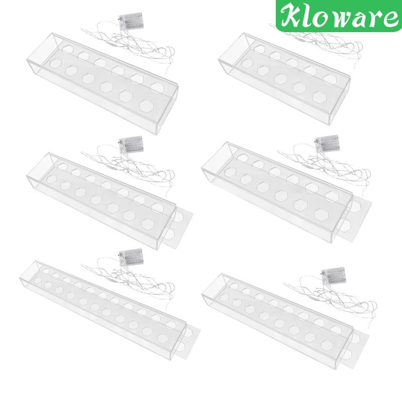 Lọ Hoa Hình Chữ Nhật Bằng Acrylic Dùng Trang Trí Phòng Khách