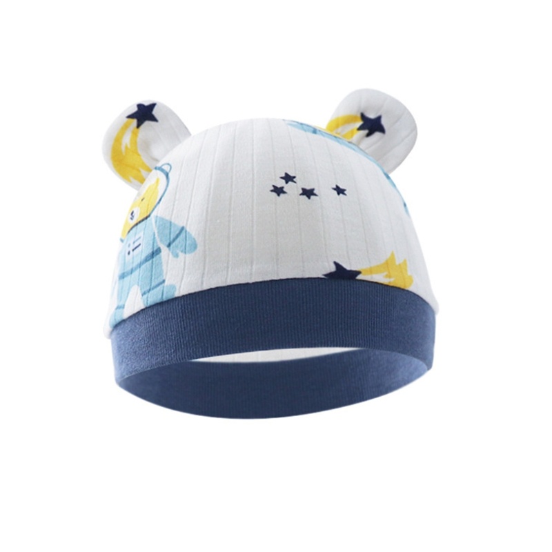 Mũ Beanie Mềm Mại Thoáng Khí Phong Cách Ấn Độ Thời Trang Cho Bé Sơ Sinh