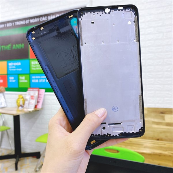 Bộ vỏ Xiaomi Redmi 9a hàng đẹp nấu máy hàng như hình.