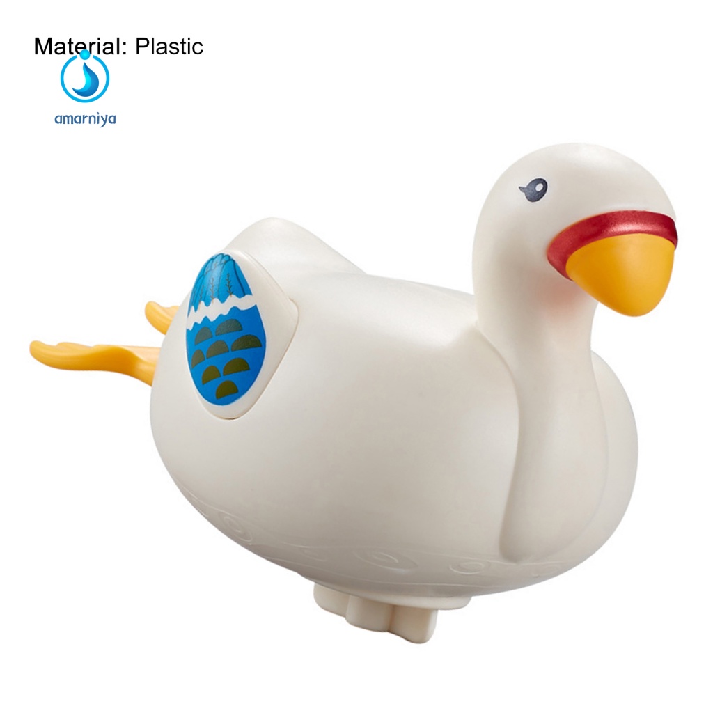 Đồ Chơi Nổi Trên Mặt Nước Hình Con Ngỗng Màu Trắng Dành Cho Trẻ Em Chơi Khi Tắm