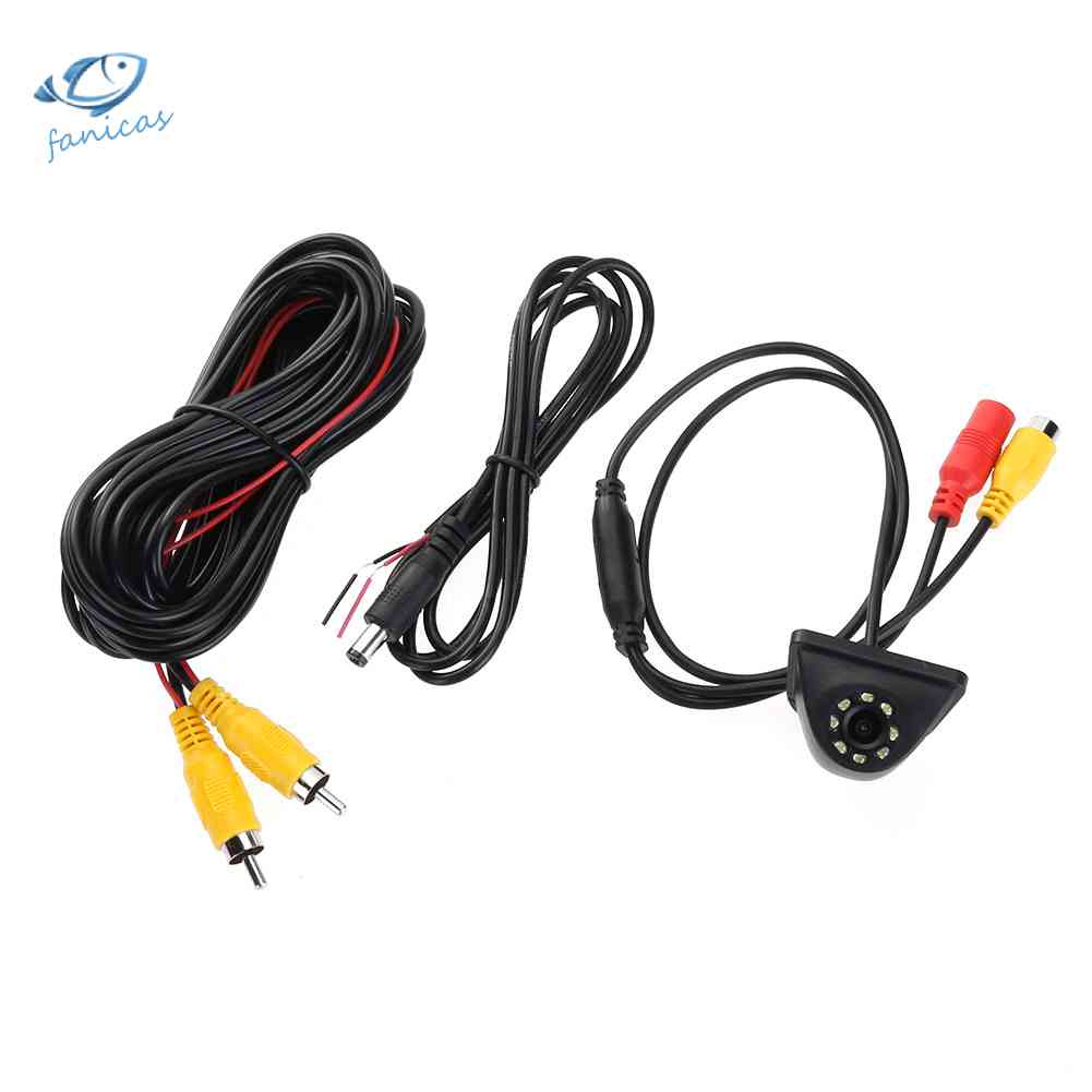 Đèn LED 8 Bóng Đa Năng 170° Camera Lùi Xe Arc HD Cho Ô Tô