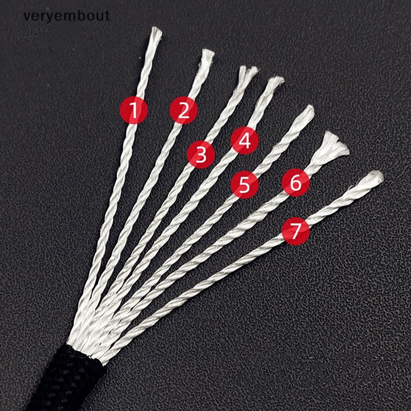 Cuộn Dây Dù Polyester 7 Lõi 50M Tiện Dụng Cho Hoạt Động Ngoài Trời