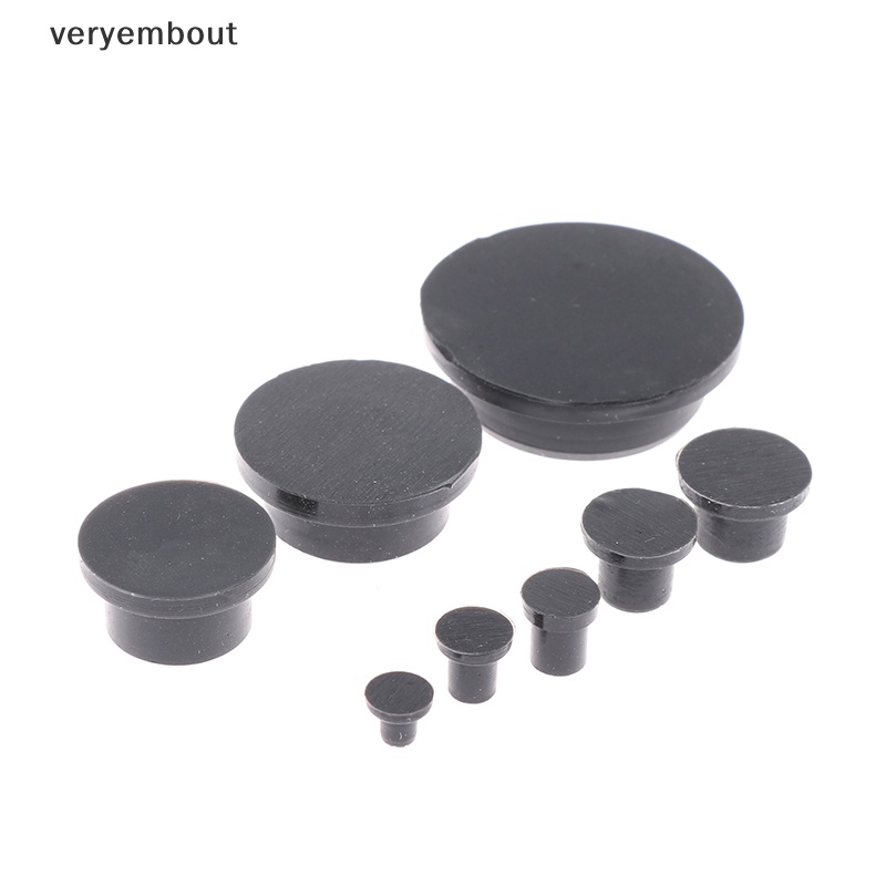 Set 10 Nắp Đậy Lỗ Cắm Chữ T Bằng Cao Su Silicone Tiện Dụng