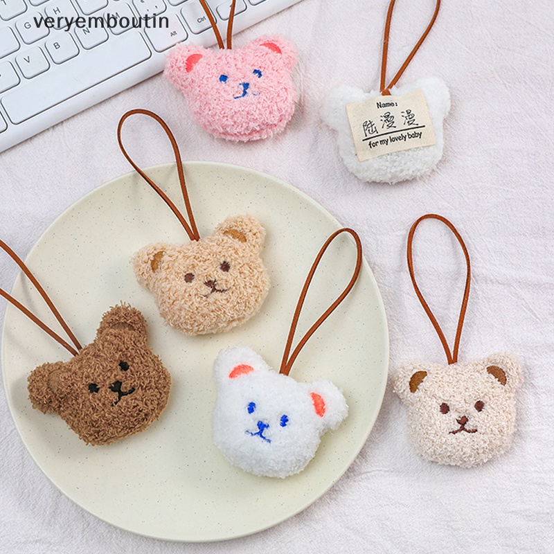 Mặt Dây Chuyền Hình Gấu Hoạt Hình Dễ Thương Treo Thẻ Tên Trẻ Em