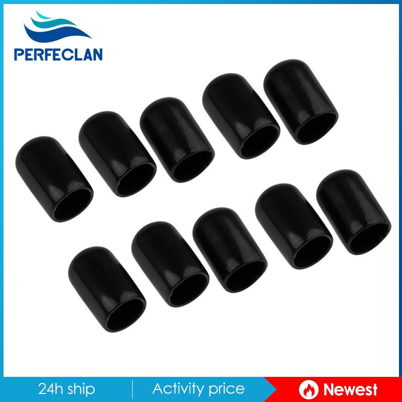 Bộ 10 Vỏ Bọc Bảo Vệ Đầu Gậy Đánh Bida Bằng Cao Su 12mm Tiện Dụng