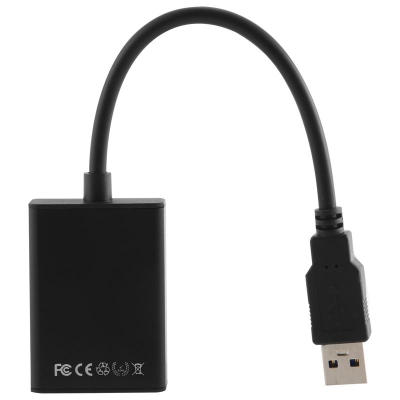 Bộ chuyển đổi tương thích USB sang Hdmi , Bộ chuyển đổi cáp đồ họa đa màn hình và Video HD 1080P cho máy chiếu máy tính xách tay PC
