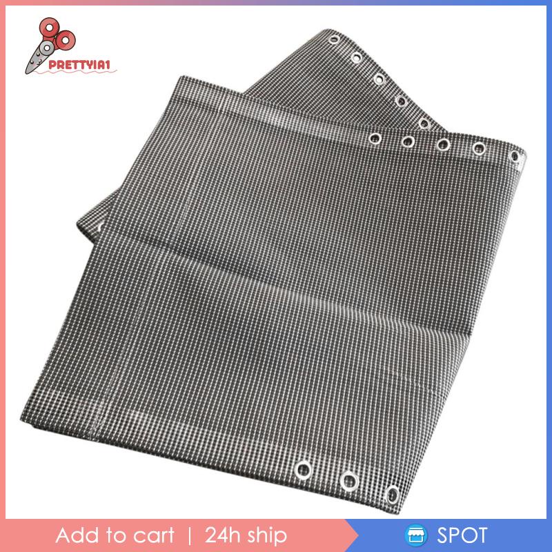 Vải Đen Thay Thế Cho Ghế Ngồi Có Thể Gập Lại Prettyia1