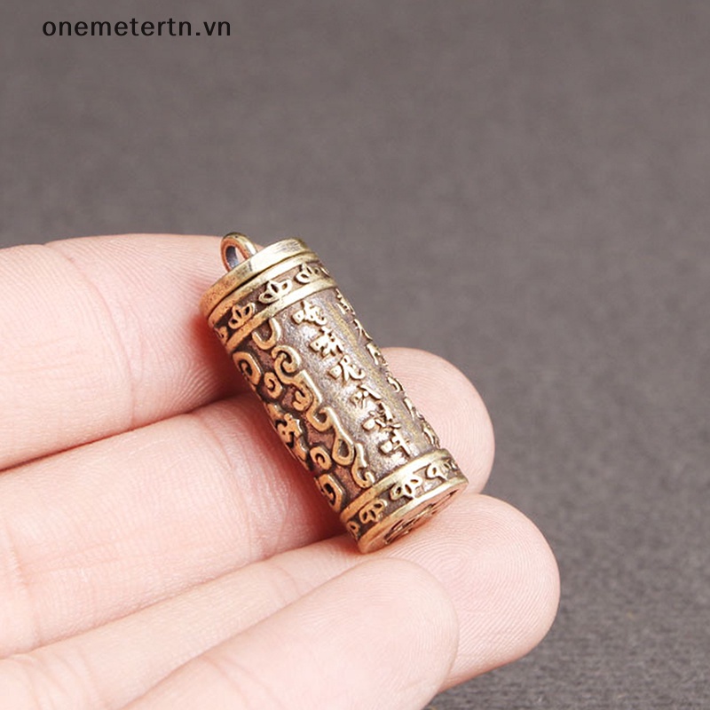 Hộp Đựng Thuốc Viên / Trang Sức Hình Trụ DIY Có Móc Khóa