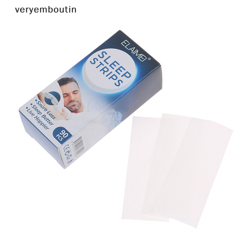 Bộ 90 Băng Keo Dán Miệng Khi Ngủ Nhẹ Nhàng Giúp Thoáng Khí Tốt Hơn