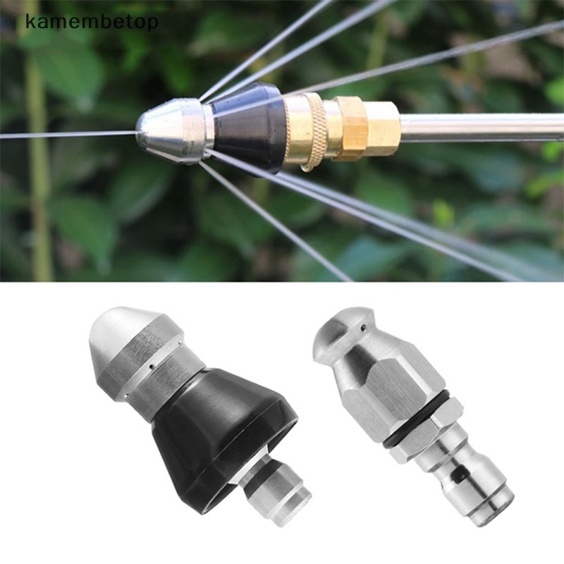 Vòi Xịt Nước Áp Suất Cao Làm Sạch Ống Thoát Nước Phía Trước 6 Phía Sau 1 / 4 beto 1