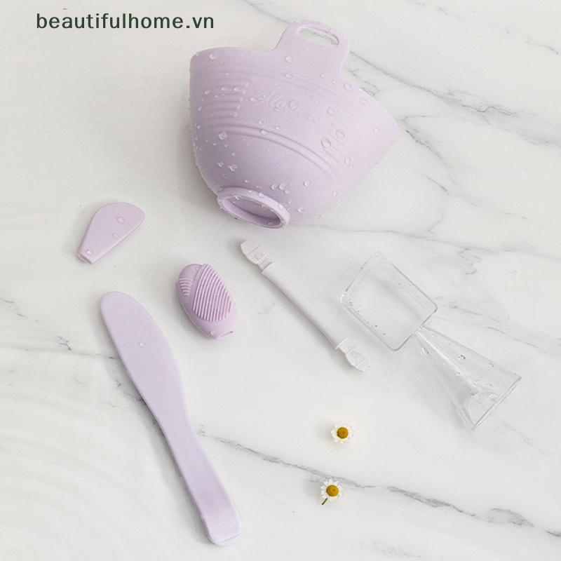 Bộ 4 Dụng Cụ Tự Làm Mặt Nạ Bằng Silicone Tiện Dụng