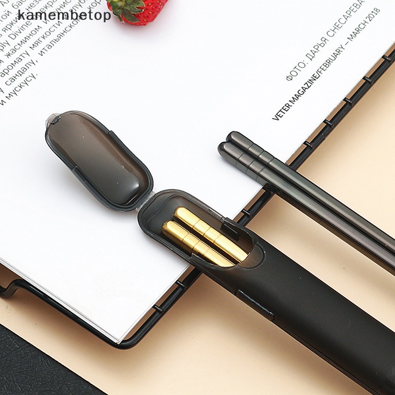 1 Cặp Đũa Inox 304 Chống Trượt Phong Cách Trung Hoa