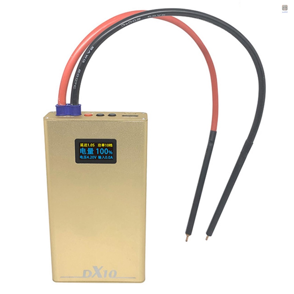 Bộ Bút Hàn 10600mAh Có Màn Hình OLED 20 Bánh Răng Điều Chỉnh Điện Áp 20 Bánh Răng Trễ Tự Làm