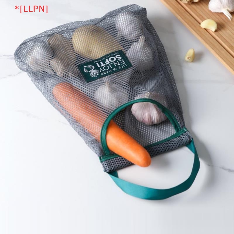 Túi Lưới Đựng Rau Củ Quả Dạng Treo Tái Sử Dụng Được Cho Nhà Bếp