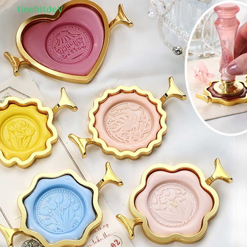 Khuôn Tròn Làm Con Dấu Sáp Niêm Phong Thiệp Mời Đám Cưới [TinchitdeV]