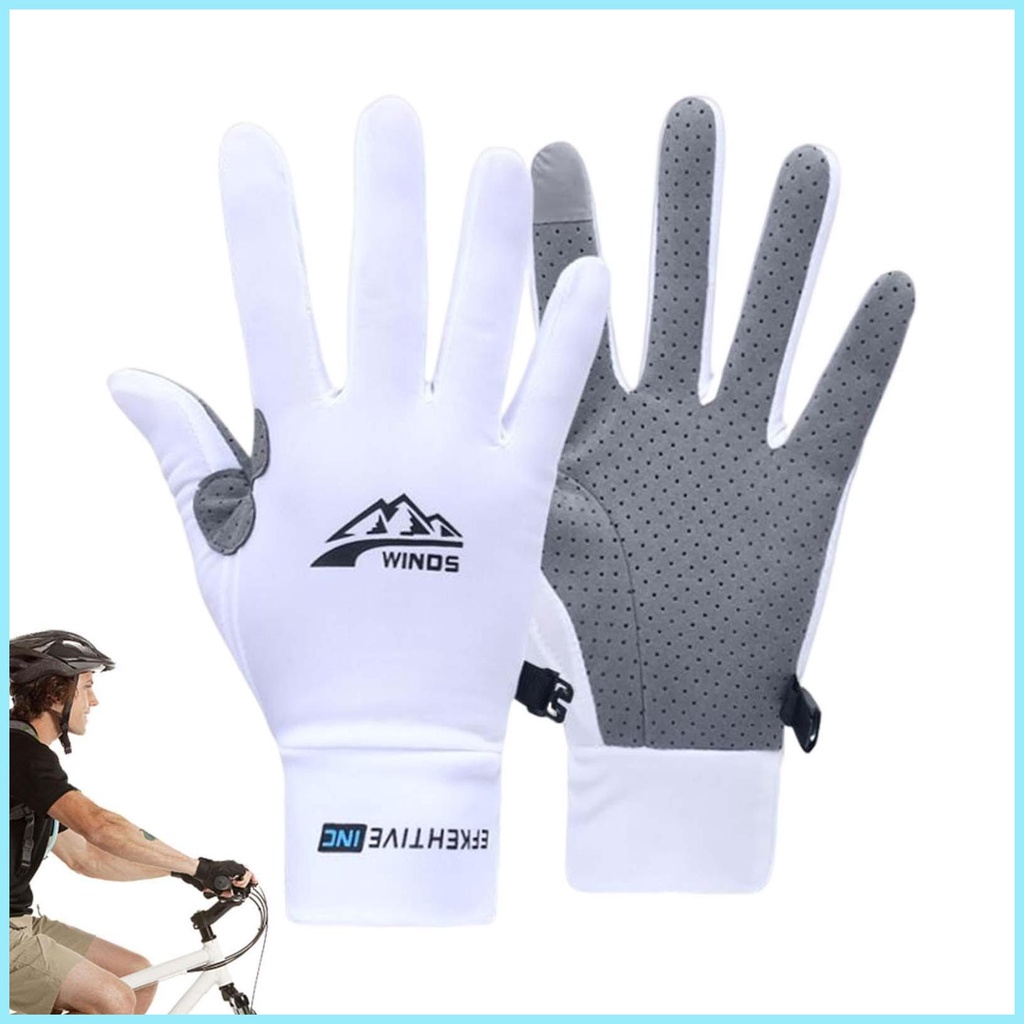 Găng Tay Câu Cá Hở Ngón Chống Tĩnh Điện Có Thể Chạm Màn Hình Cảm Ứng