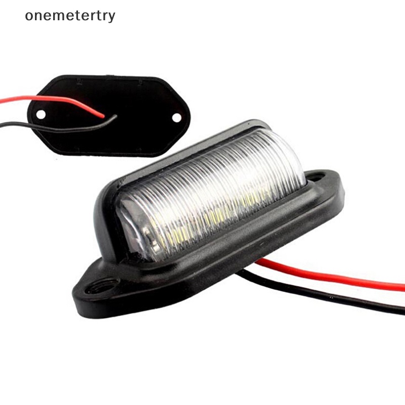 1 Đèn LED 6 Bóng 12V Chống Nước Gắn Biển Số Xe Hơi, Xe Tải, Tàu Thuyền