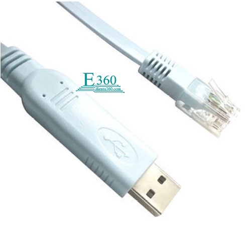 DÂY CHUYỂN ĐỔI TỪ USB SANG RJ45 GIAO TIẾP RS232