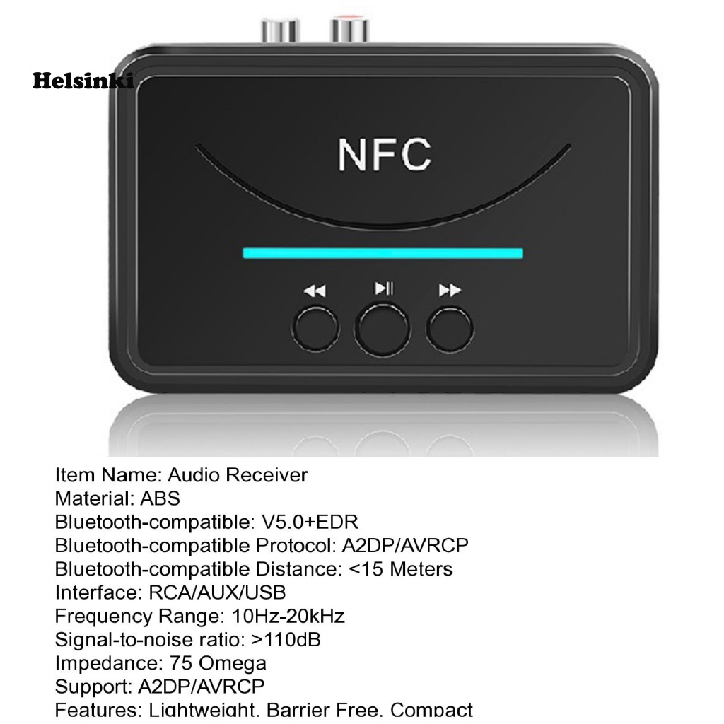 Hls 1 Bộ Chuyển Đổi Âm Thanh Không Dây AUX RCA Thân Thiện Với Môi Trường Có Thể Điều Chỉnh Âm Lượng
