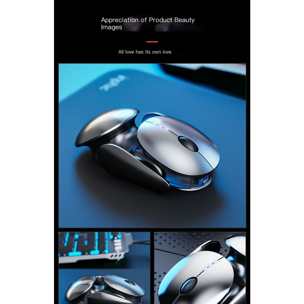 Chuột Quang Không Dây X2 2.4G Với ĐầU CắM USB Chuyên DụNg Cho Laptop