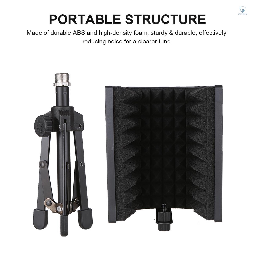 Vỏ Bọc Màn Hình Bằng Xốp Cách Âm 3 Tầng Mini Có Thể Gập Lại Tiện Dụng