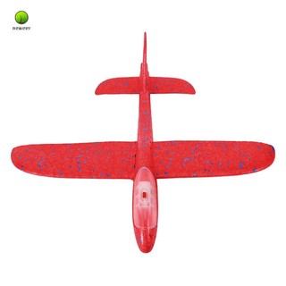 Máy bay xốp đồ chơi 48cm có đèn led cho bé