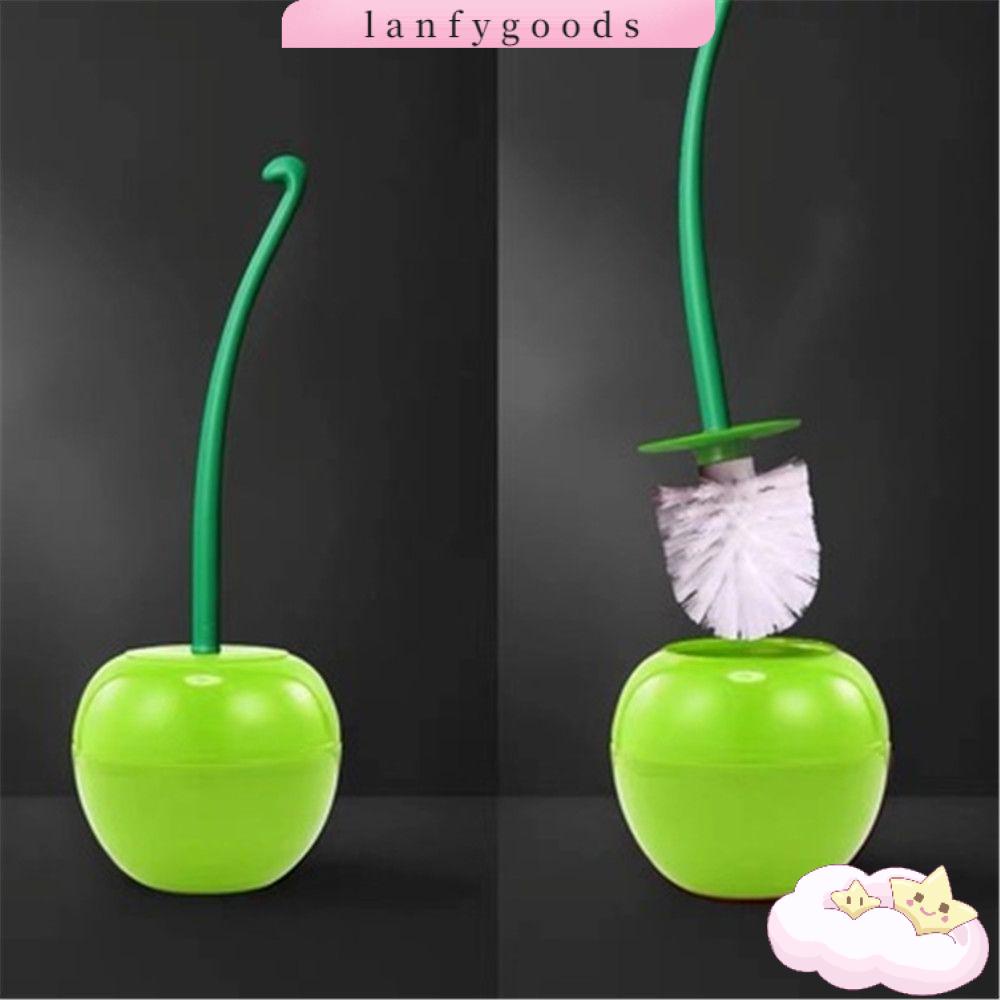 Bàn Chải Chà toilet Kèm Giá Đỡ Hình Quả Cherry Dễ Thương