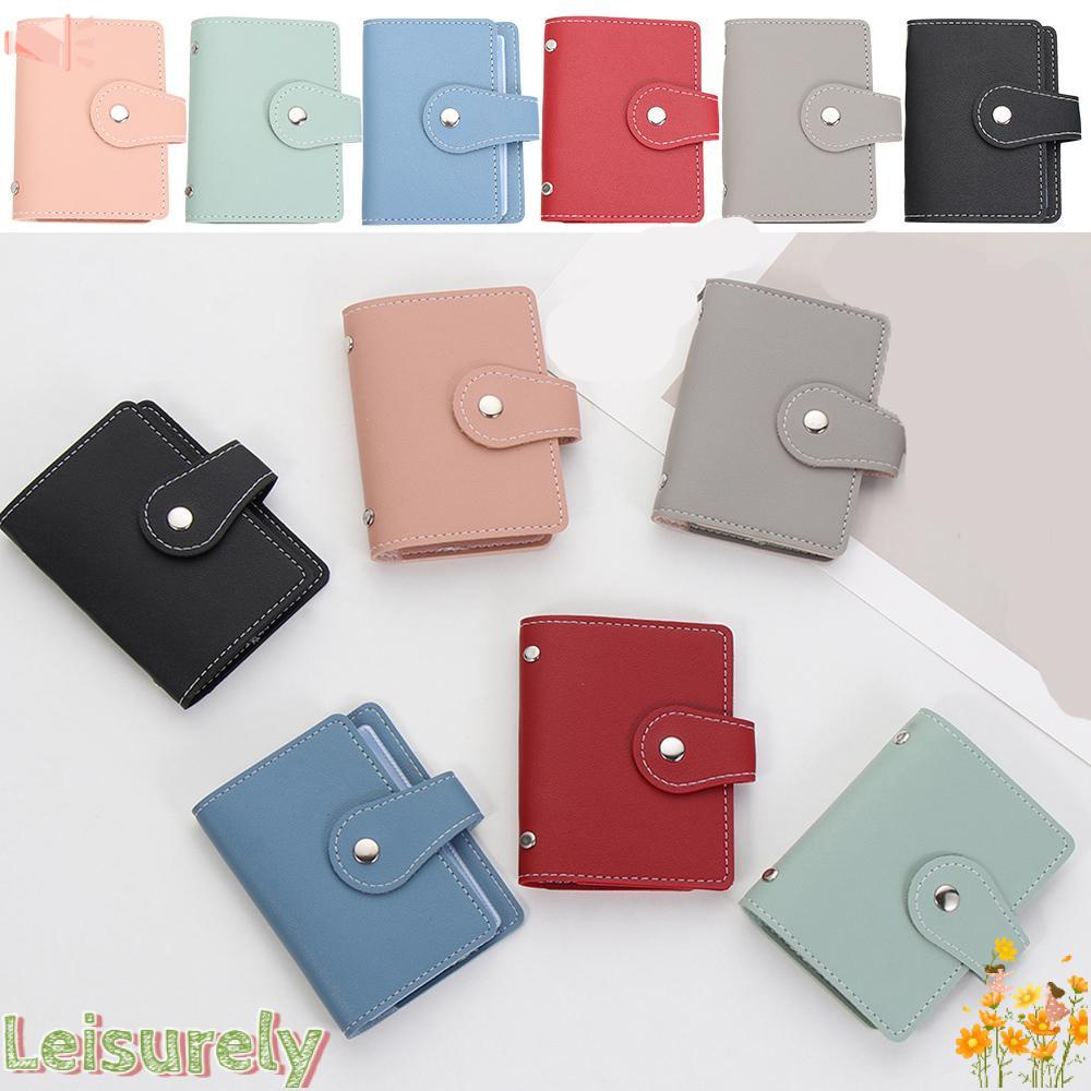 Ví Da PU 26 Ngăn Nhiều Màu Sắc Đa Năng Tiện Dụng