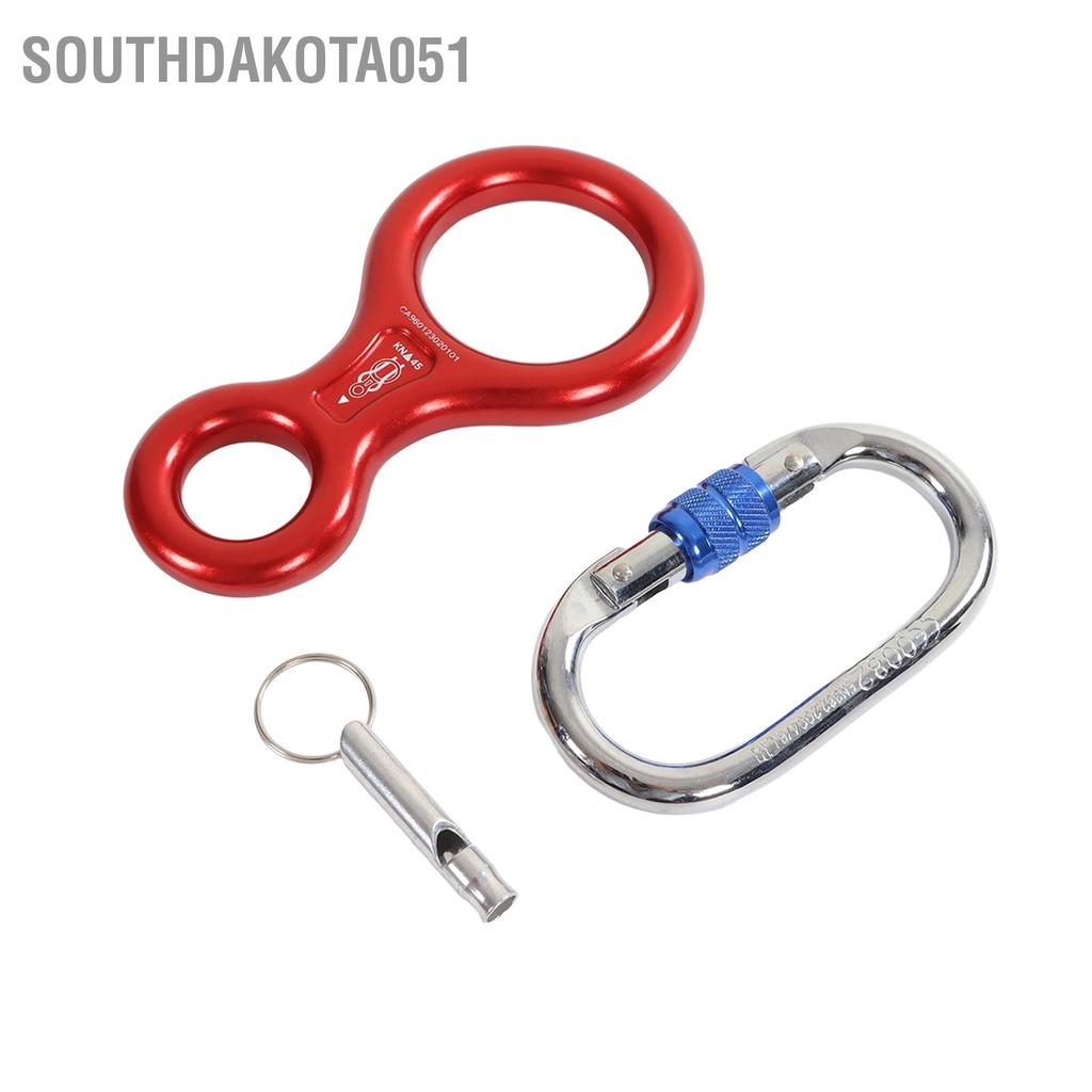 Southdakota051 Dây đai an toàn nửa người Giảm xóc mạnh Khả năng chịu tải Bảo vệ chống rơi có găng tay Còi