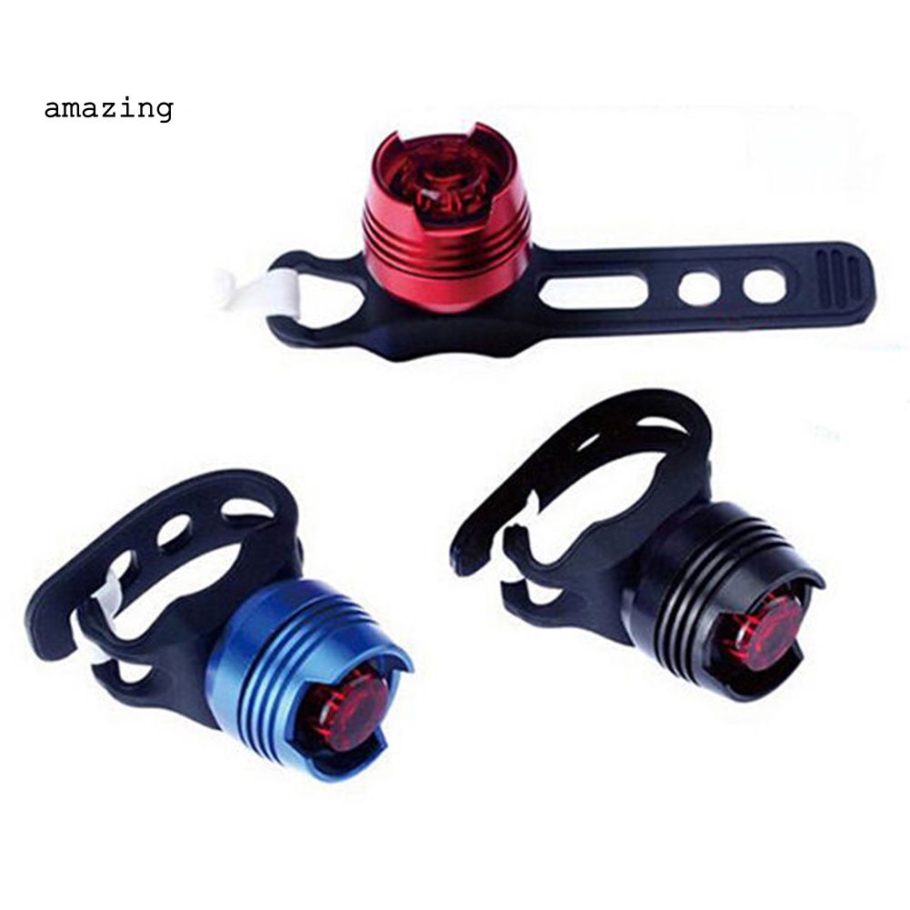 Đèn LED Cảnh Báo An Toàn Chống Thấm Nước Gắn Phía Trước / Sau Xe Đạp