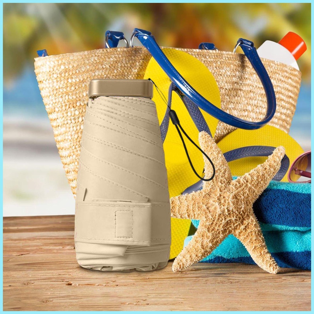 Dù Che Nắng Mưa Chống Tia Uv Thiết Kế Nhỏ Gọn Tiện Dụng