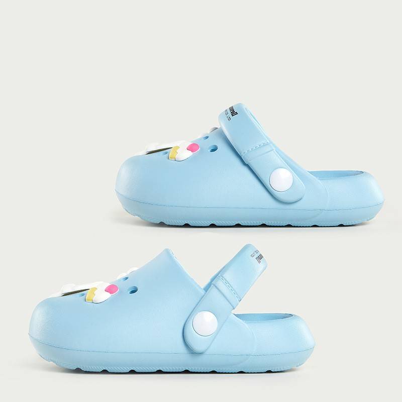 SANRIO Dép Sandal Đế Dày Họa Tiết Hello Kitty Cinnamoroll Melody Cho Bé