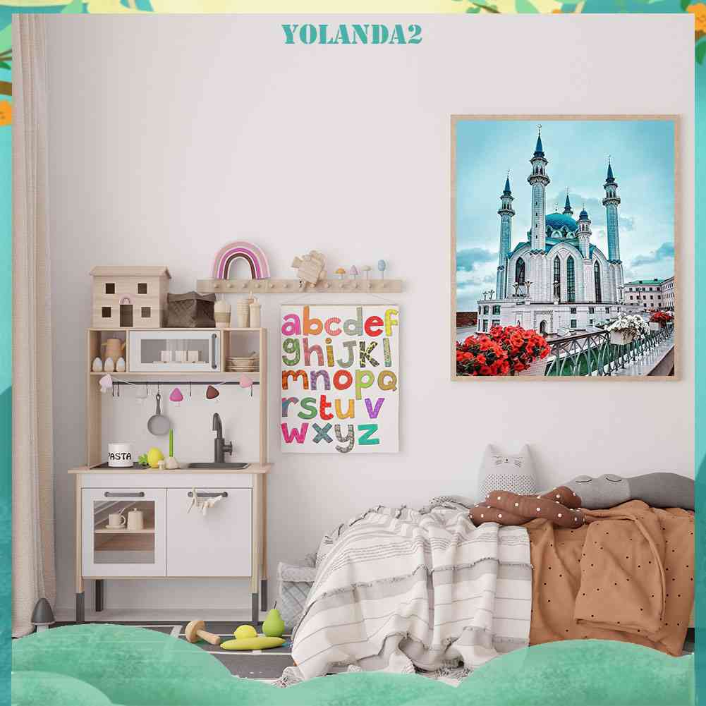 Tranh Đính Đá Kim Cương Toàn Bộ 5D DIY Hình Vẽ Nghệ Thuật Trang Trí Nhà Cửa