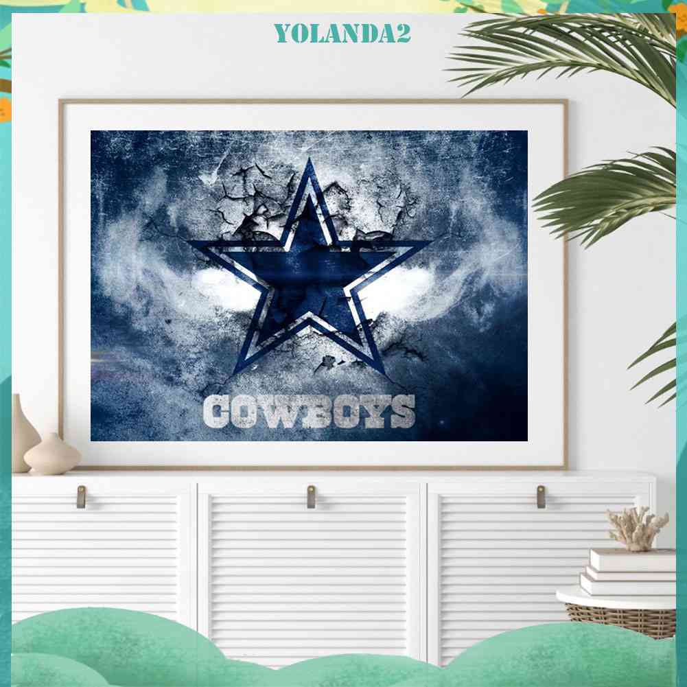 Tranh Đính Đá Kim Cương Toàn Bộ 5D DIY Hình Vẽ Cao Bồi