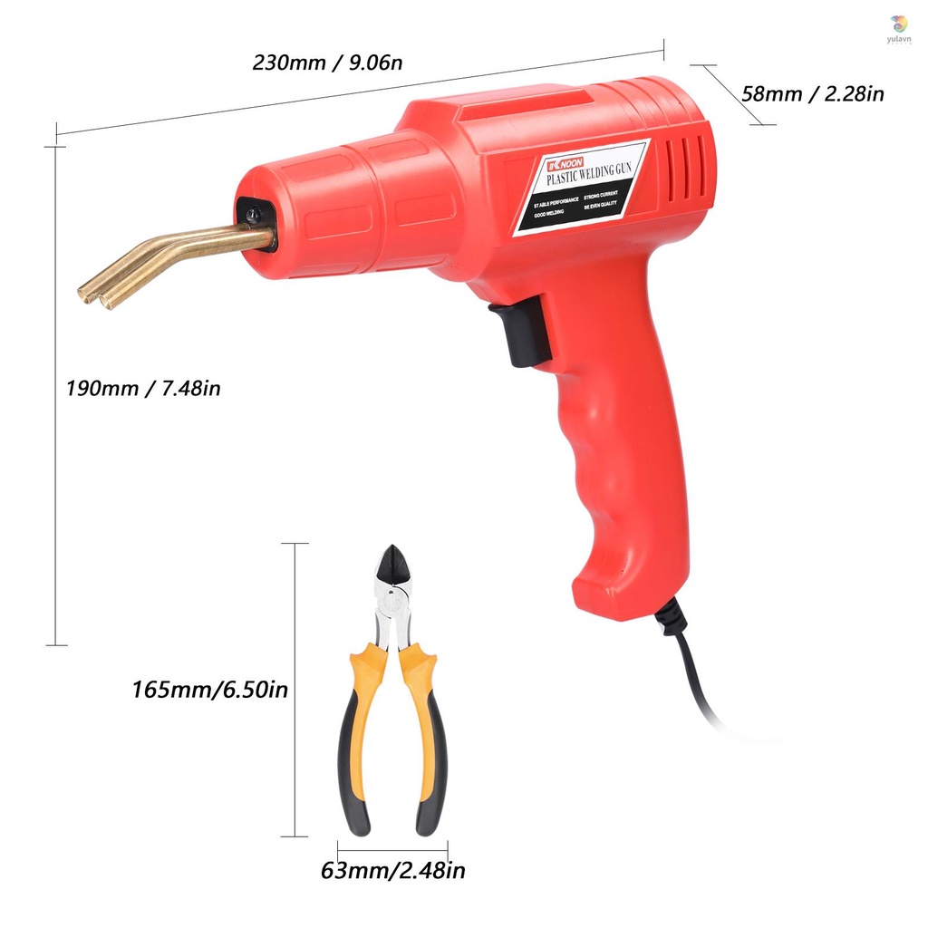 Máy Hàn Cầm Tay 100W Bằng Nhựa Kèm 600 Ghim Bấm