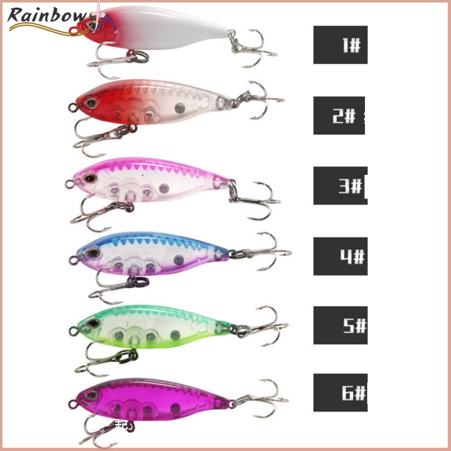 Mồi Giả Nhử Cá Mini 4.5cm / 3.3g Bằng Nhựa ABS