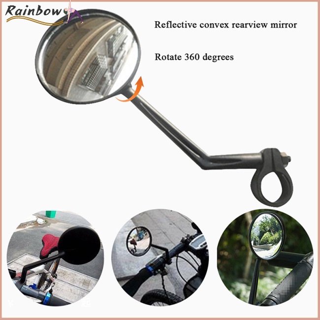 Gương Chiếu Hậu Gắn Lưng Xe Đạp Leo Núi Tiện Dụng