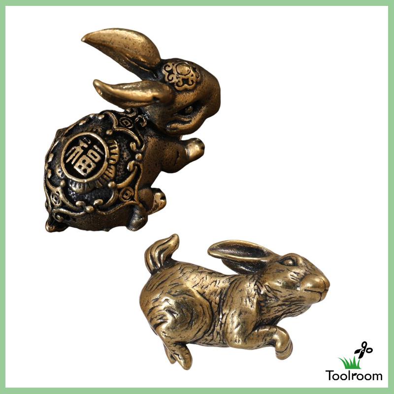 Mô Hình Tượng Thỏ Nhỏ Điêu Khắc Nghệ Thuật Trang Trí Nhà Cửa / Văn Phòng