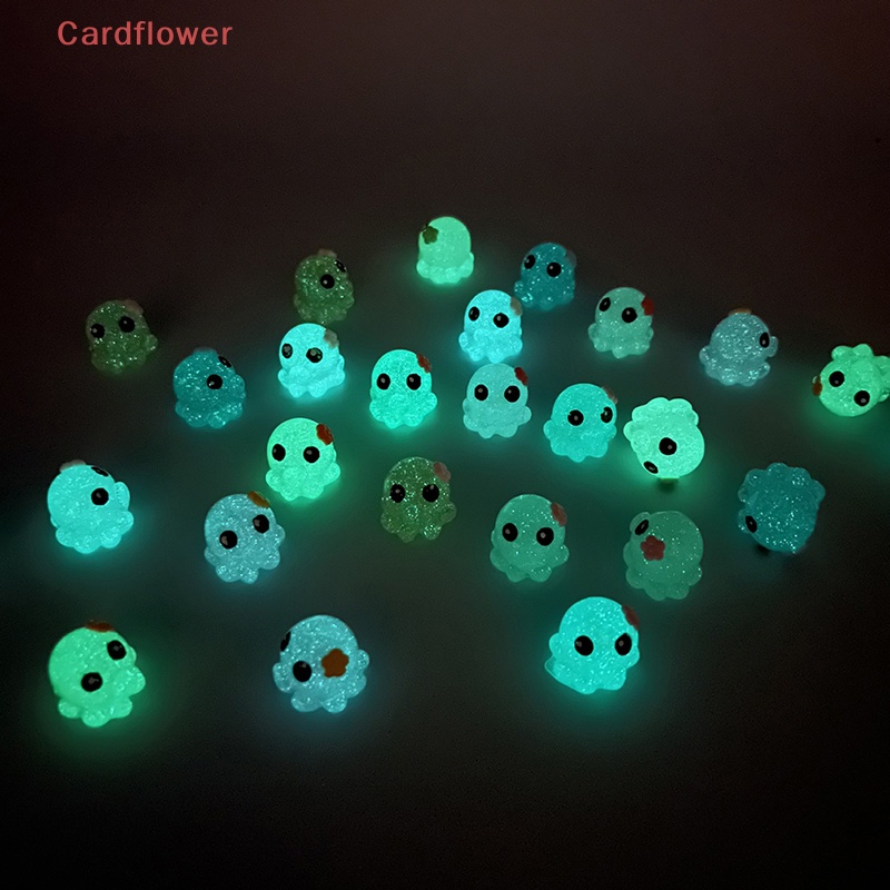 2 Tượng Bạch Tuộc Phát Quang Trang Trí Tiểu Cảnh Mới