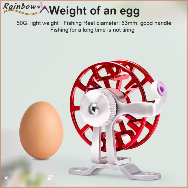 Máy Câu Cá Mini Bằng Kim Loại Gọn Nhẹ Nâng Cấp 53mm / 50g