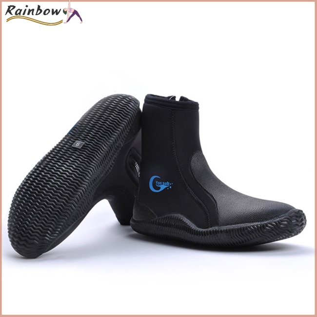 1 Đôi Vớ Lặn Cao Su Cứng Chống Trượt Chống Mài Mòn Dày 5mm