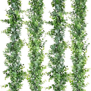 Dây cây bạch đàn nhân tạo bằng nhựa 1.8m dùng trang trí diy