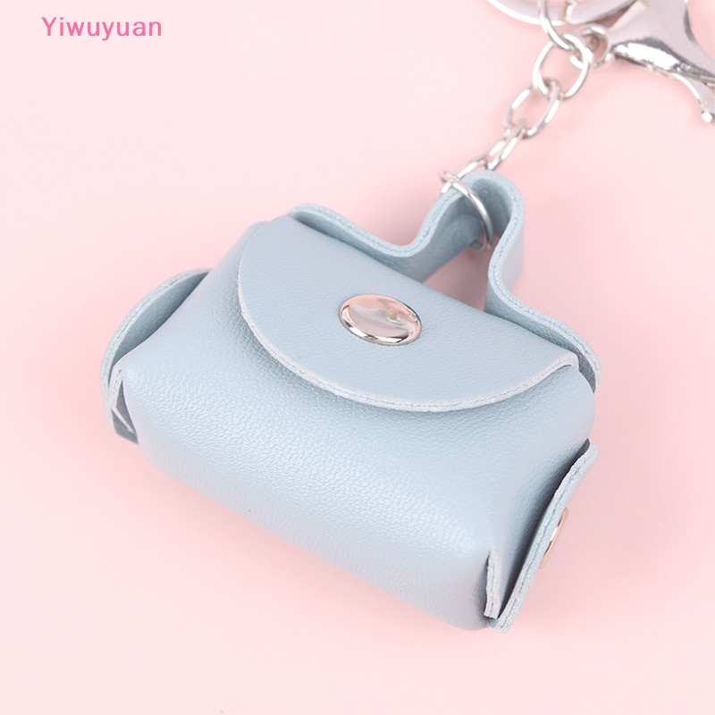< Yiwuyuan > Ví Da Mềm Đựng Tiền Xu / Chìa Khóa Nhà Thủ Công Dễ Thương Mới Cho Nữ