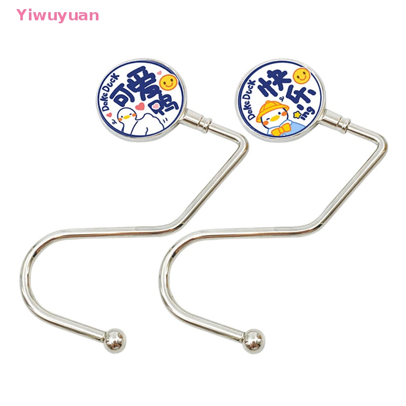 < Yiwuyuan > Móc Treo Túi Xách Để Bàn Nhiều Họa Tiết Hoạt Hình Đa Dạng Có Thể Tháo Rời Được Mới