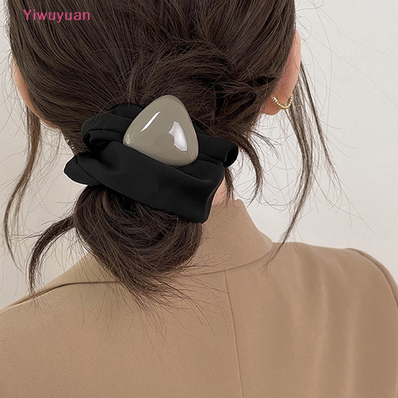 Dây Buộc Tóc Đuôi Ngựa Bằng Vải Sa Cao Cấp Cho Nữ